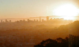 San Francisco sunrise July 1 2002
